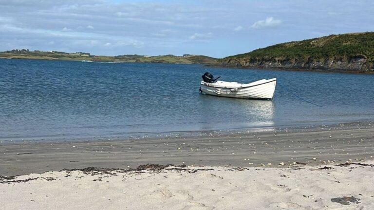 Boat in bay