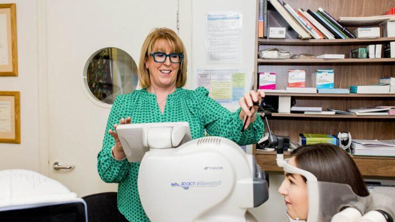 Eye tests at EK Eyewear